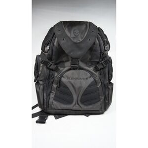 Alienware Deluxe Oversize Gaming Laptop Backpack Black / Gray Bag Vintage